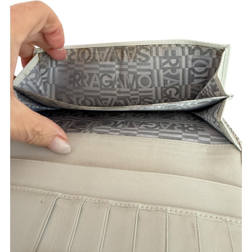 Salvatore Ferragamo Genuine Python Snakeskin Cont… - image 11